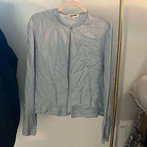 Djerf Avenue Dream Cardigan Baby Blue S